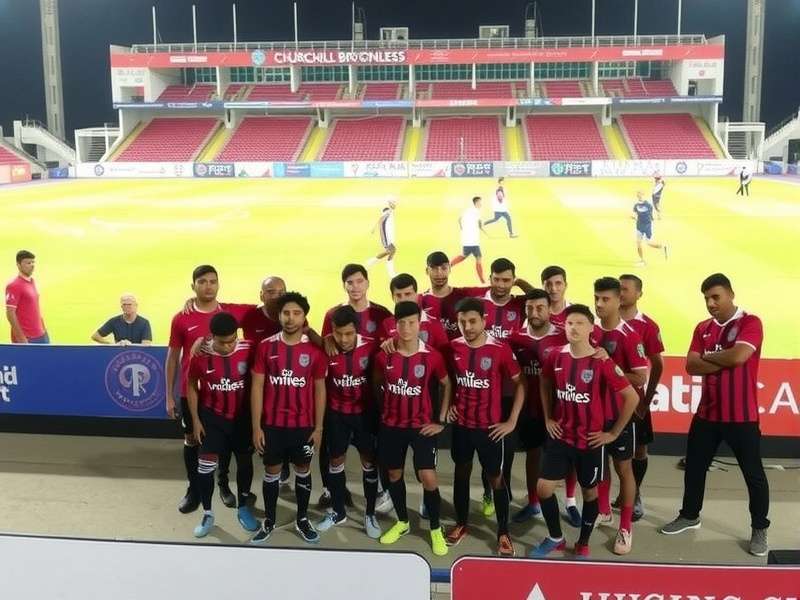 Churchill Brothers FC Goa Cap and Scarf Set